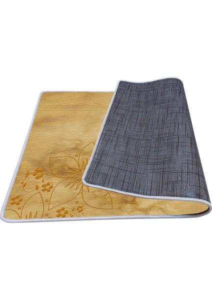 Kaymaz Deri Taban Tezgah Önü Mutfak Paspası 75 x 150 cm No: 476
