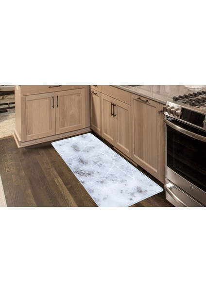 Kaymaz Deri Taban Tezgah Önü Mutfak Paspası 75 x 150 cm No: 480