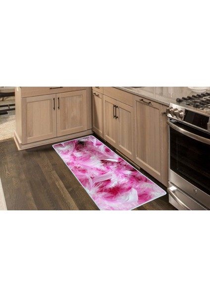 Kaymaz Deri Taban Tezgah Önü Mutfak Paspası 75 x 150 cm No: 489