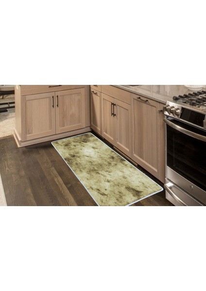 Kaymaz Deri Taban Tezgah Önü Mutfak Paspası 75 x 150 cm No: 524