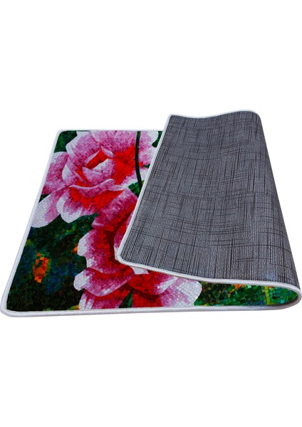 Kaymaz Deri Taban Tezgah Önü Mutfak Paspası 75 x 150 cm No: 581