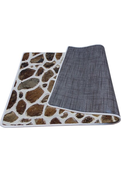 Kaymaz Deri Taban Tezgah Önü Mutfak Paspası 75 x 150 cm No: 592 modelleri