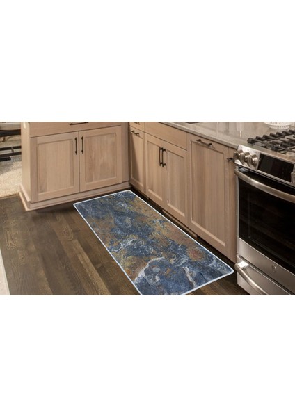 Kaymaz Deri Taban Tezgah Önü Mutfak Paspası 75 x 150 cm No: 601