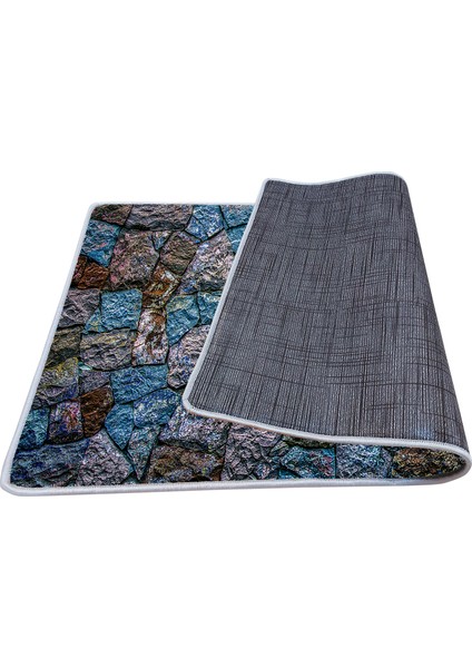 Kaymaz Deri Taban Tezgah Önü Mutfak Paspası 75 x 150 cm No: 606