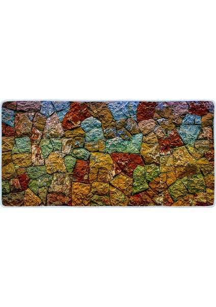 Kaymaz Deri Taban Tezgah Önü Mutfak Paspası 75 x 150 cm No: 607