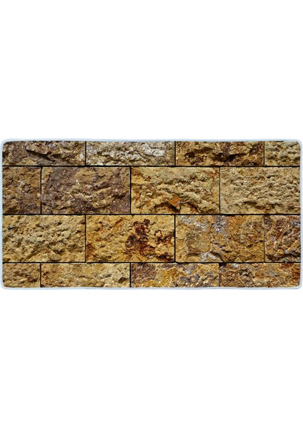 Kaymaz Deri Taban Tezgah Önü Mutfak Paspası 75 x 150 cm No: 611