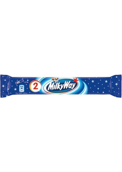 Milkyway Sütlü Çikolata 2 x 21.5 gr