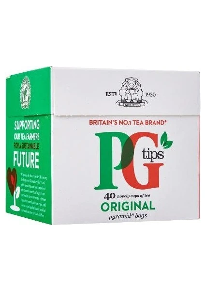 Pg Tips Original 40 Adet Bardak Çay 116 gr Ingiltere