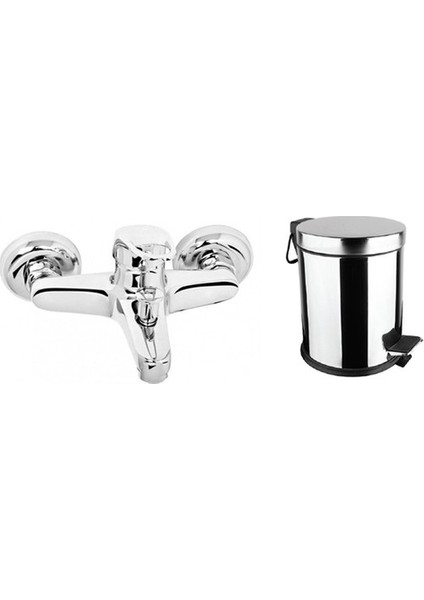 Banyo Bataryası 3 Lt Çöp Kovası Banyo Seti