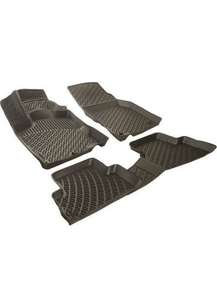 Ford Focus 3 2010-2014 3D Havuzlu Paspas Seti