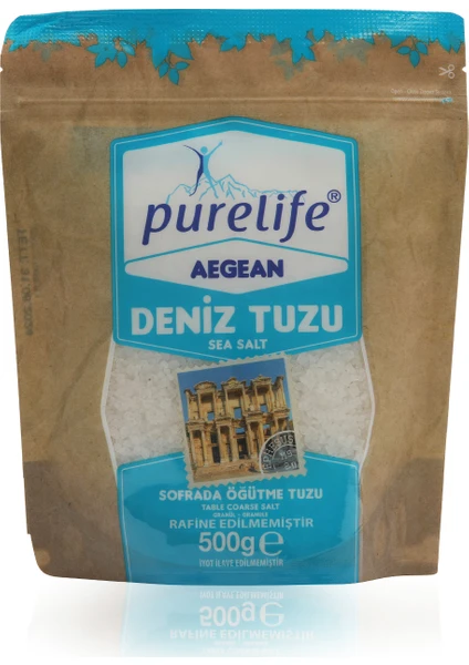 Pure Life Aegean Granül Deniz Tuzu 500g