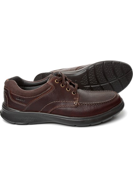 Kahverengi Erkek Oxford / Ayakkabı 261198037 Cotrell Edge Clarks Brown Oily