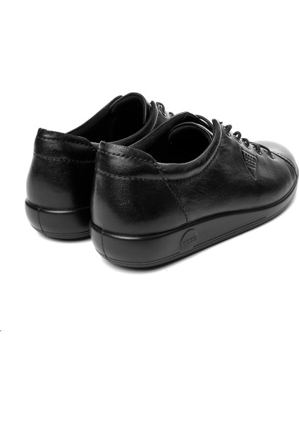 Siyah Kadın Oxford / Ayakkabı 20650356723 Ecco Soft 2.0 Black Wıth Black Sole indirimleri