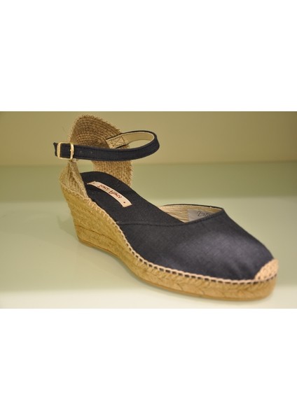 Toni Pons Lacivert Kadın Espadril Caldes / Navy