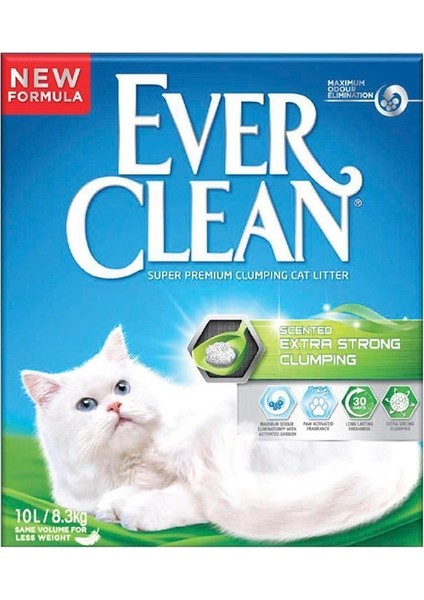 Extra Strong Scented Kokulu Kedi Kumu 10 Lt