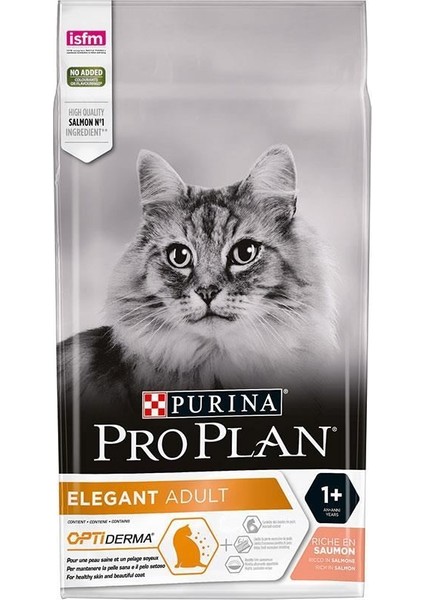 Elegant Derma Plus Somonlu Yetişkin Kedi Maması 1.5 kg