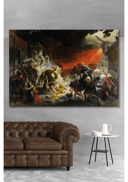 70 x 100 Rönesans Felaket Duvar Kanvas Tablo