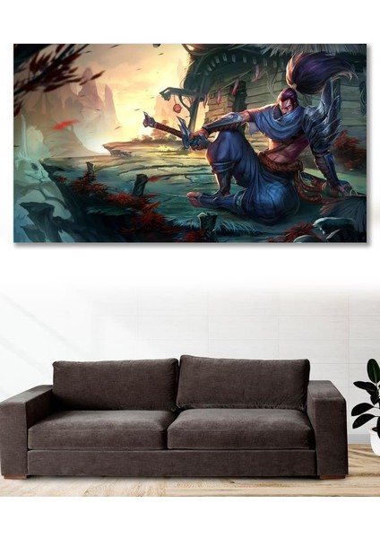 70 x 100 Lol Duvar Kanvas Tablo