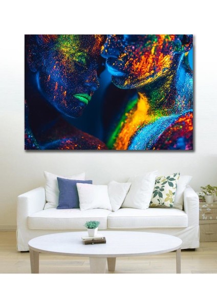 90 x 130 Dekoratif Duvar Kanvas Tablo