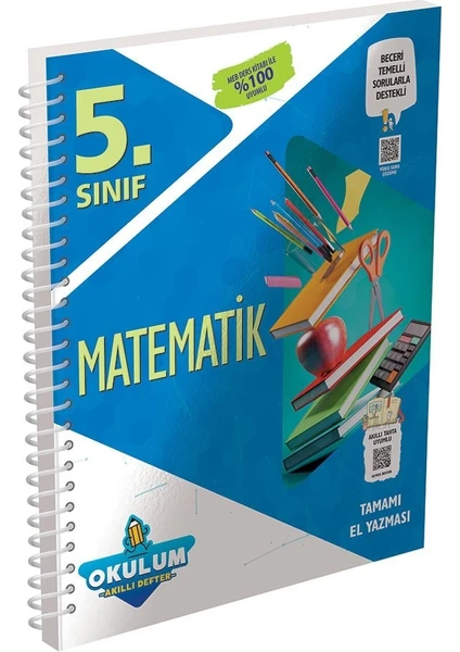 Murat Yayınları Okulum Akıllı Defter 5.Sınıf Matematik