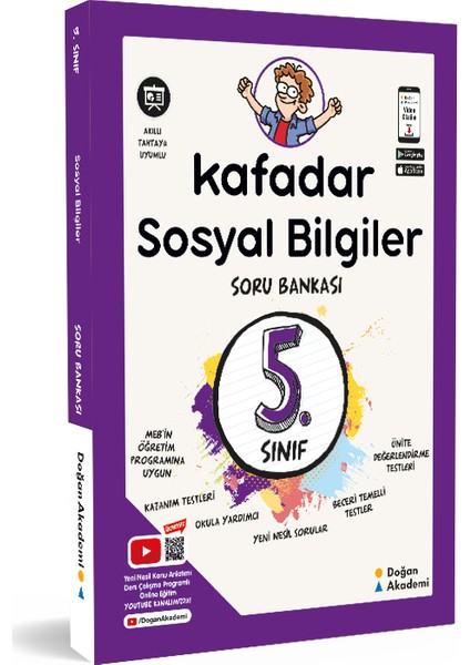 5. Sınıf Kafadar Sosyal Bilgiler Soru Bankası - 2020