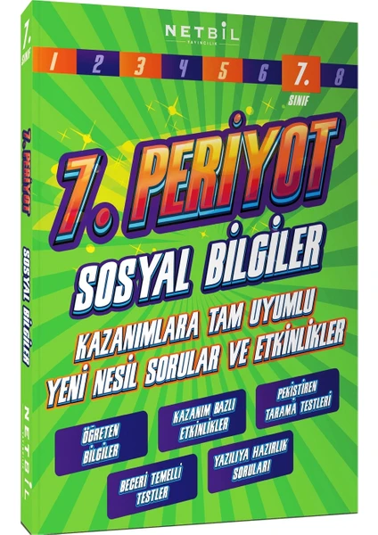 Netbil Yayıncılık 7. Sınıf Sosyal Bilgiler Periyot