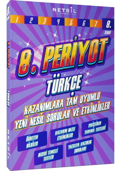 Netbil Yayıncılık 8. Sınıf Türkçe Periyot