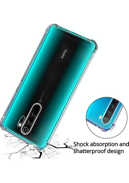 Xiaomi Redmi Note 8 Köşe Korumalı Darbeye Dayanıklı Şeffaf Koruyucu Kılıf fırsatları