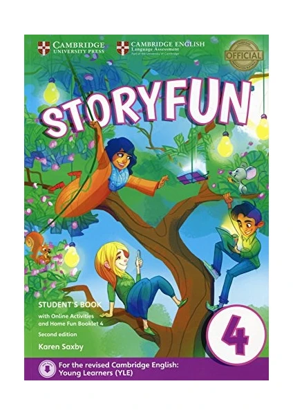 Cambridge University Press Storyfun For Movers Level 4 Student's Book With Online Activities and Home Fun Booklet 4