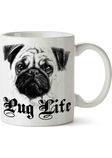 Pug Life Pug Hoodie En Çok Satılan Kupa Bardak