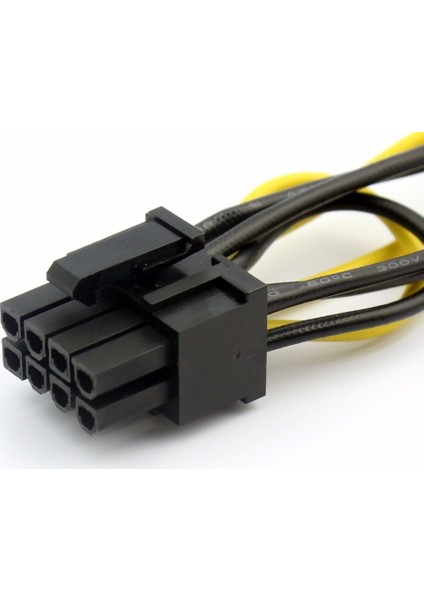 4327 2x Sata To 8 Pin (6+2 ) Pci-E Express Güç Molex Power Kablosu Çevirici Dönüştürücü