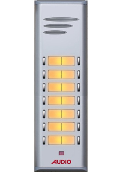 Basic Serisi Çift Butonlu Zil Panel 14Lü 004849-14