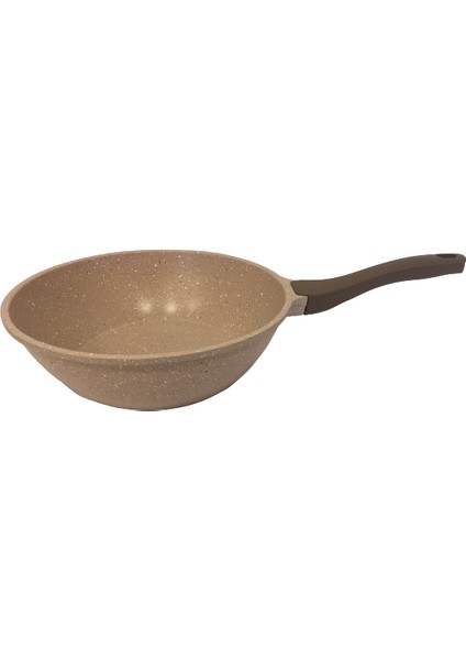28 cm Döküm Granit Wok Tava