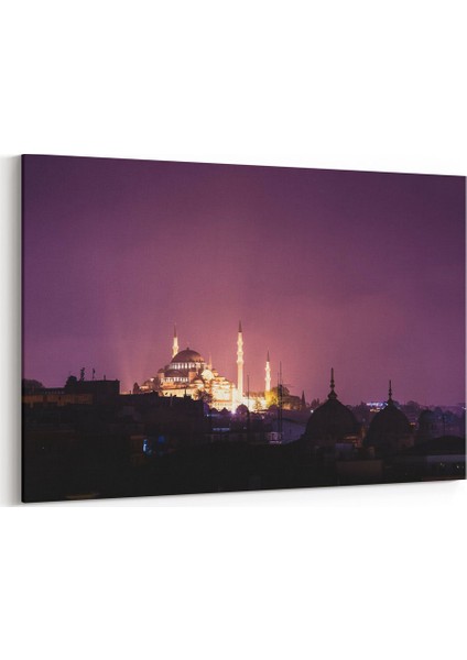 İstanbul Cami Manzarası Tablosu