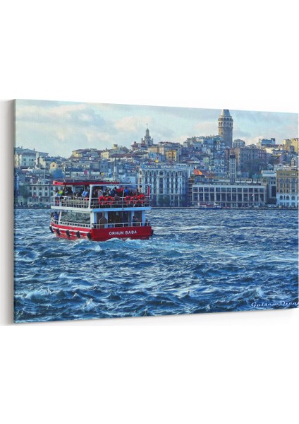 İstanbul Vapur ve Galata Tablosu