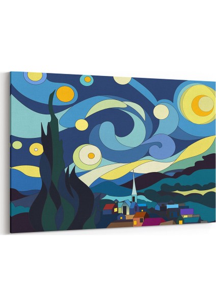 Yıldızlı Gece Tablosu