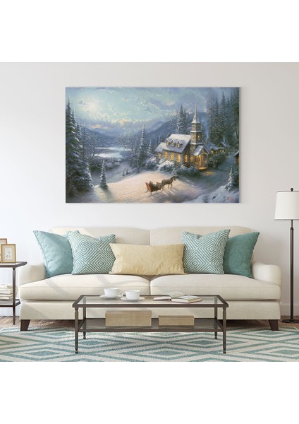 Karlı Ev Tablosu fiyatları