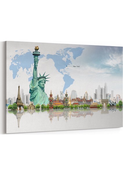 Özgürlük Anıtı - New York Tablosu