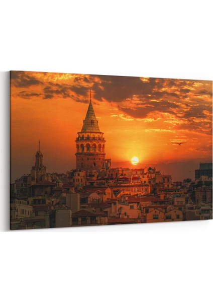 Galatada Gün Batımı Tablosu