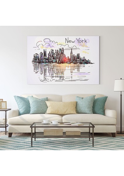 New York City - Amerika Çizim Tablosu fiyatları