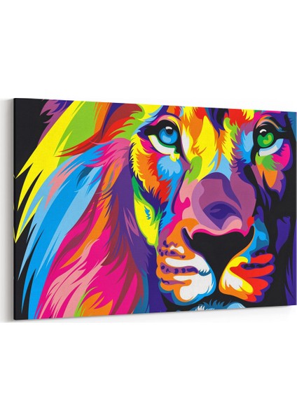 Renkli Aslan Tablosu