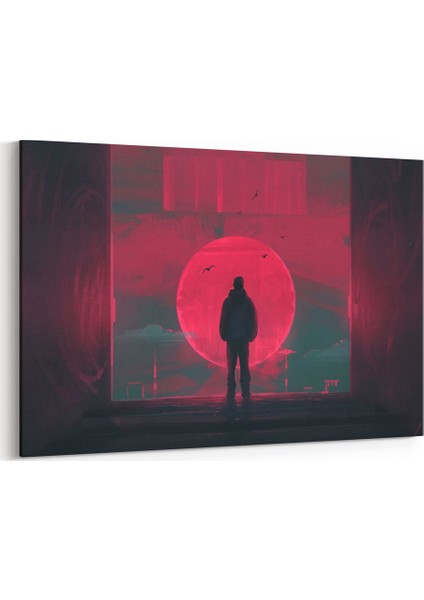 The Retrowave Door Tablosu