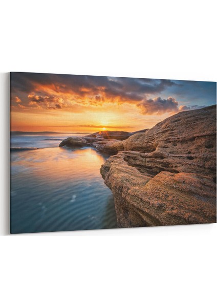 Akşamın Kızıl Rengi Tablosu