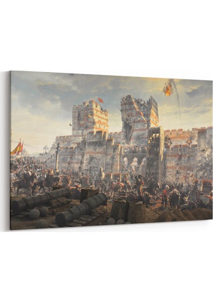 İstanbulun Fethi 1453 Tablosu