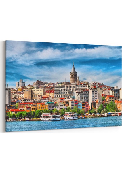 Galata Manzarası Tablosu