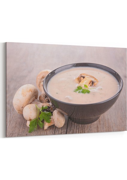 Mantarlı Çorba Tablosu