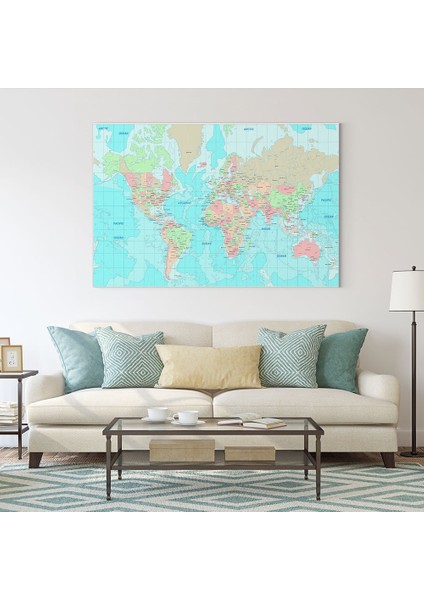 Açık Dünya Haritası Tablosu fiyatları