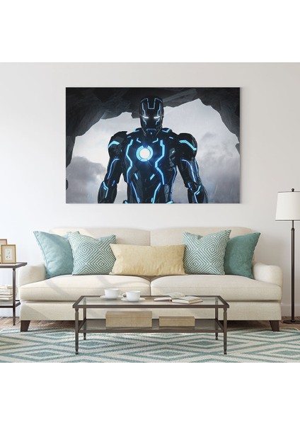 Iron Man Black Suit Tablosu