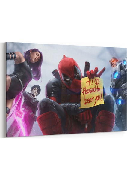 Marvel Deadpool X Force Tablosu