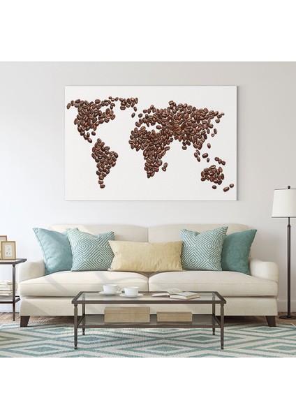 Kahve Harita Tablosu fiyatları